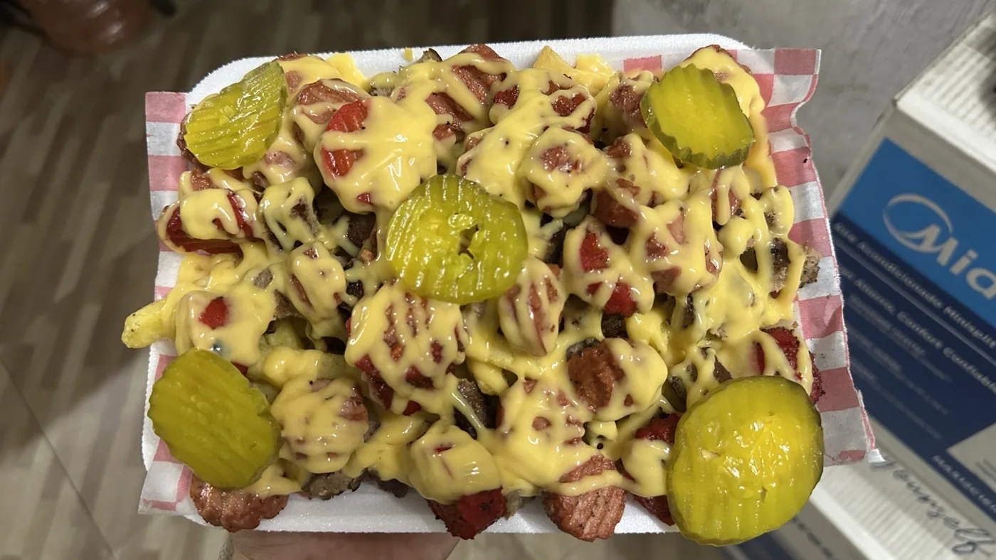 Papas preparadas del negocio